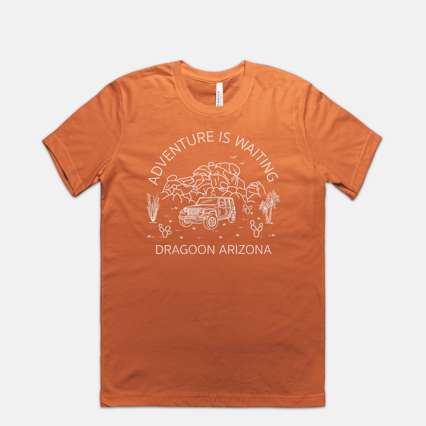 Adventure is Waiting Dragoon Arizona T-shirt