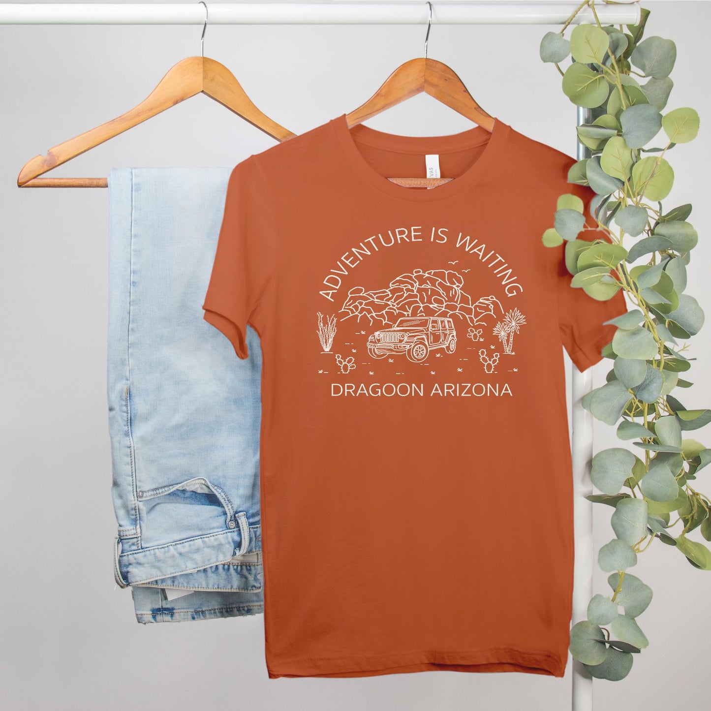Adventure is Waiting Dragoon Arizona T-shirt