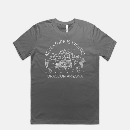 Adventure is Waiting Dragoon Arizona T-shirt
