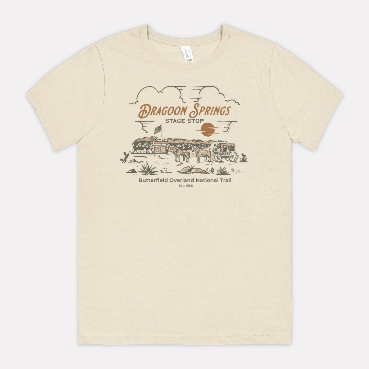 Dragoon Springs Butterfield Stage Stop T-shirt