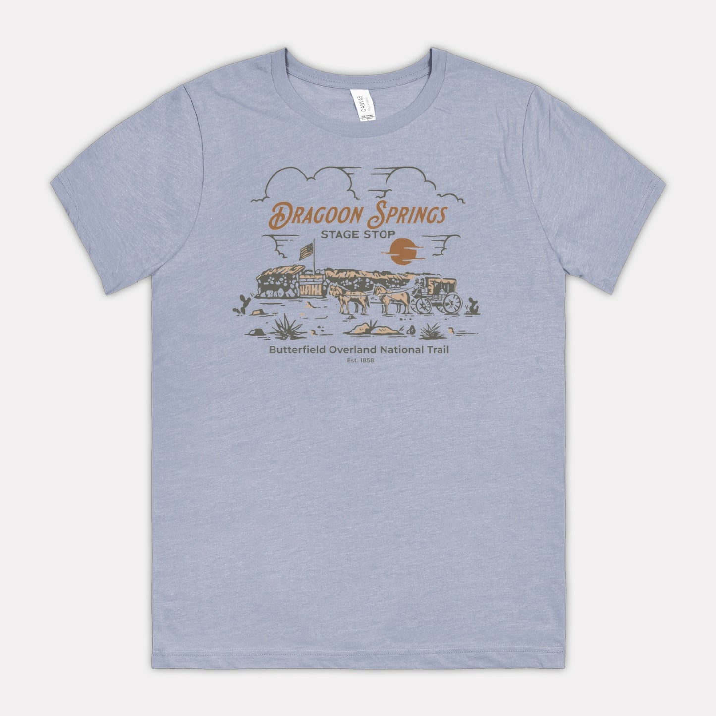 Dragoon Springs Butterfield Stage Stop T-shirt