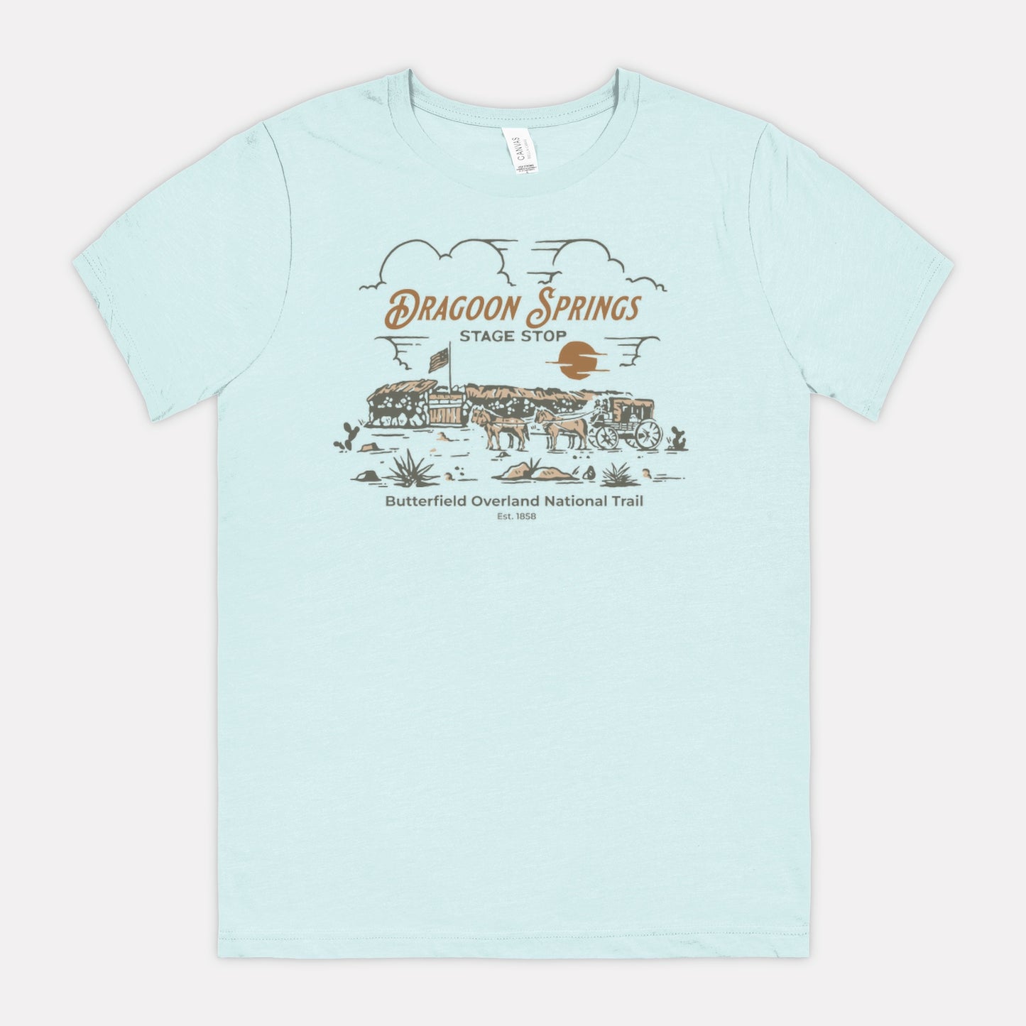 Dragoon Springs Butterfield Stage Stop T-shirt