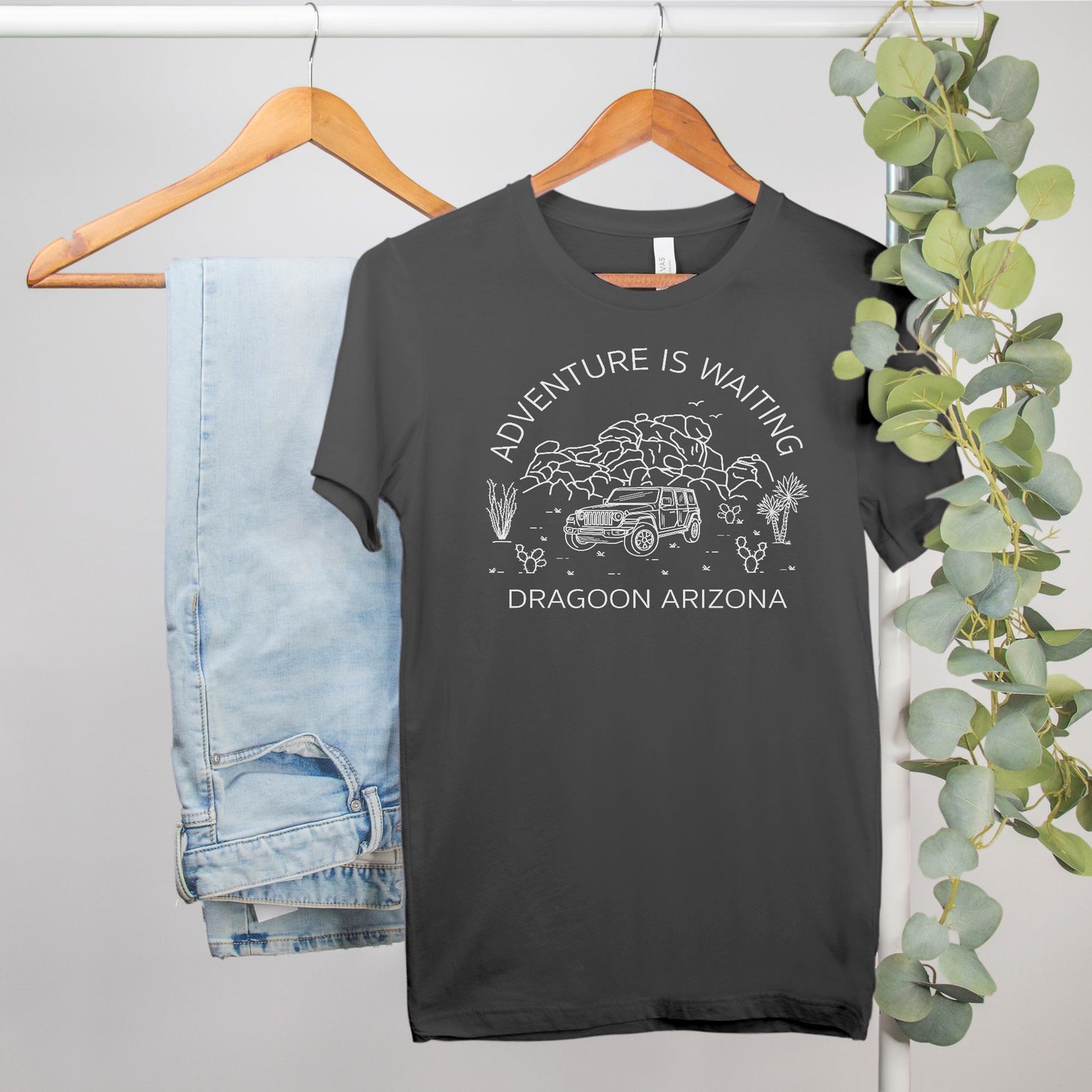 Adventure is Waiting Dragoon Arizona T-shirt