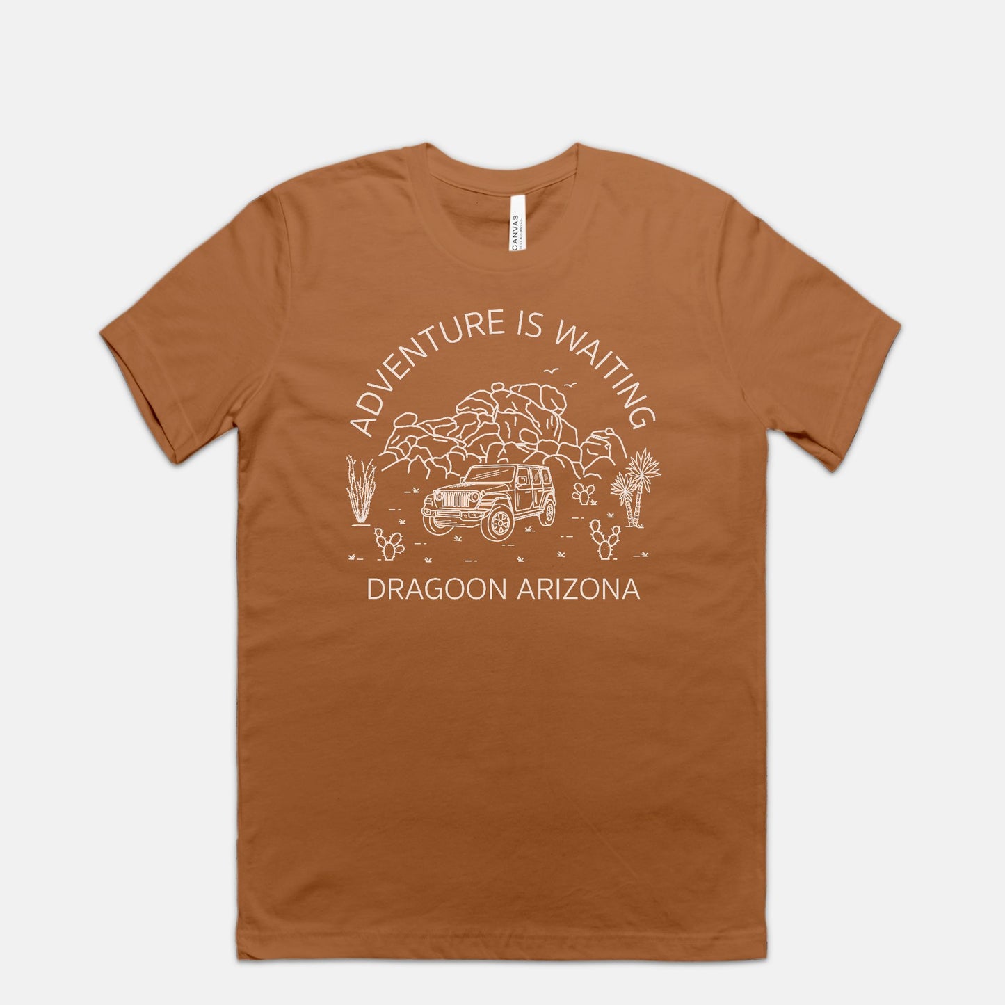 Adventure is Waiting Dragoon Arizona T-shirt